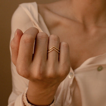 Eva – Conjunto de anéis empilháveis curvados