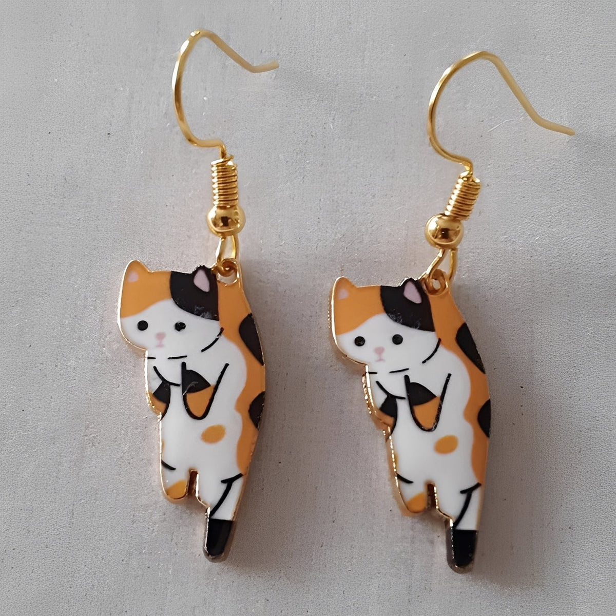Kate – brincos pendentes de gato