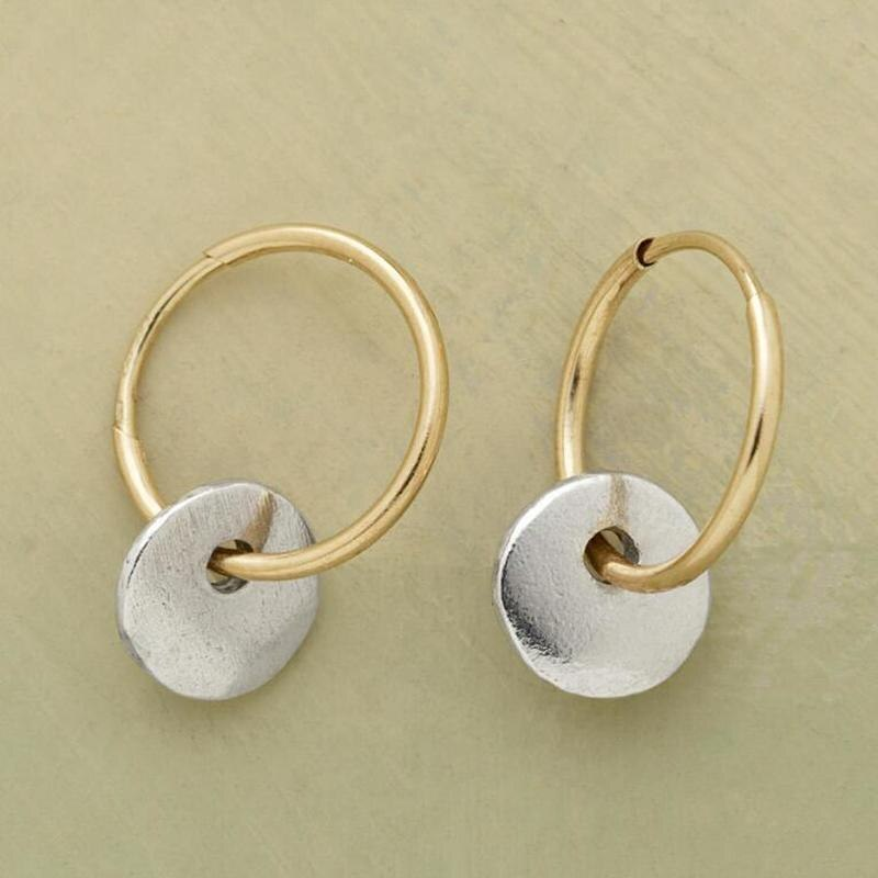 Seyna – Brincos elegantes com design circular