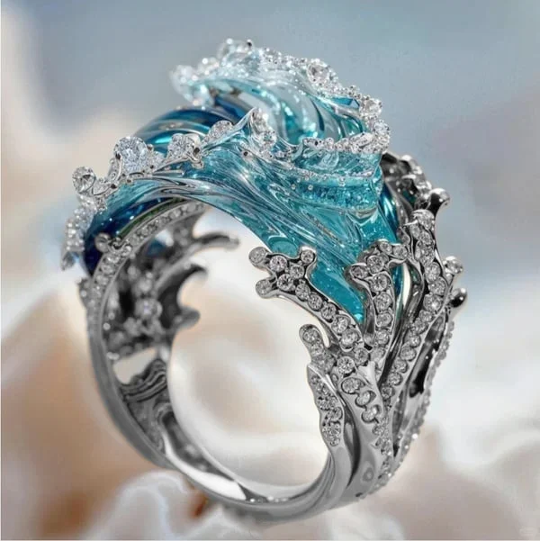 Mireya – Bague com o sussurro eterno do mar