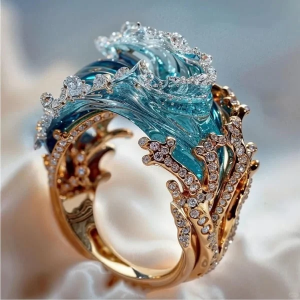 Mireya – Bague com o sussurro eterno do mar