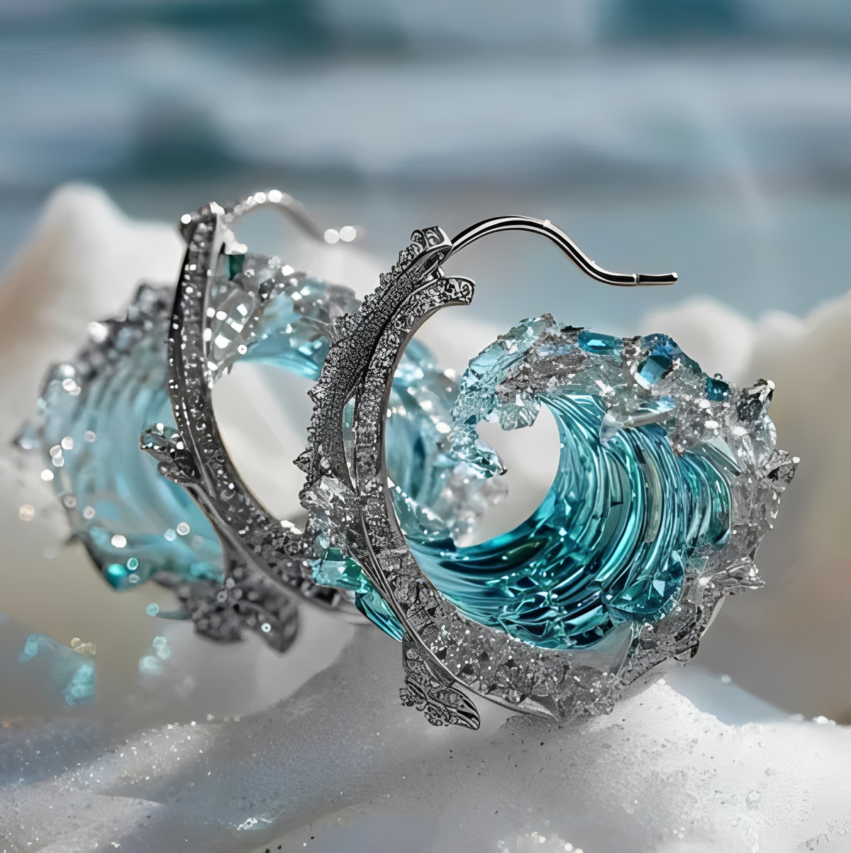 Monica – Brincos atemporais inspirados pelo oceano