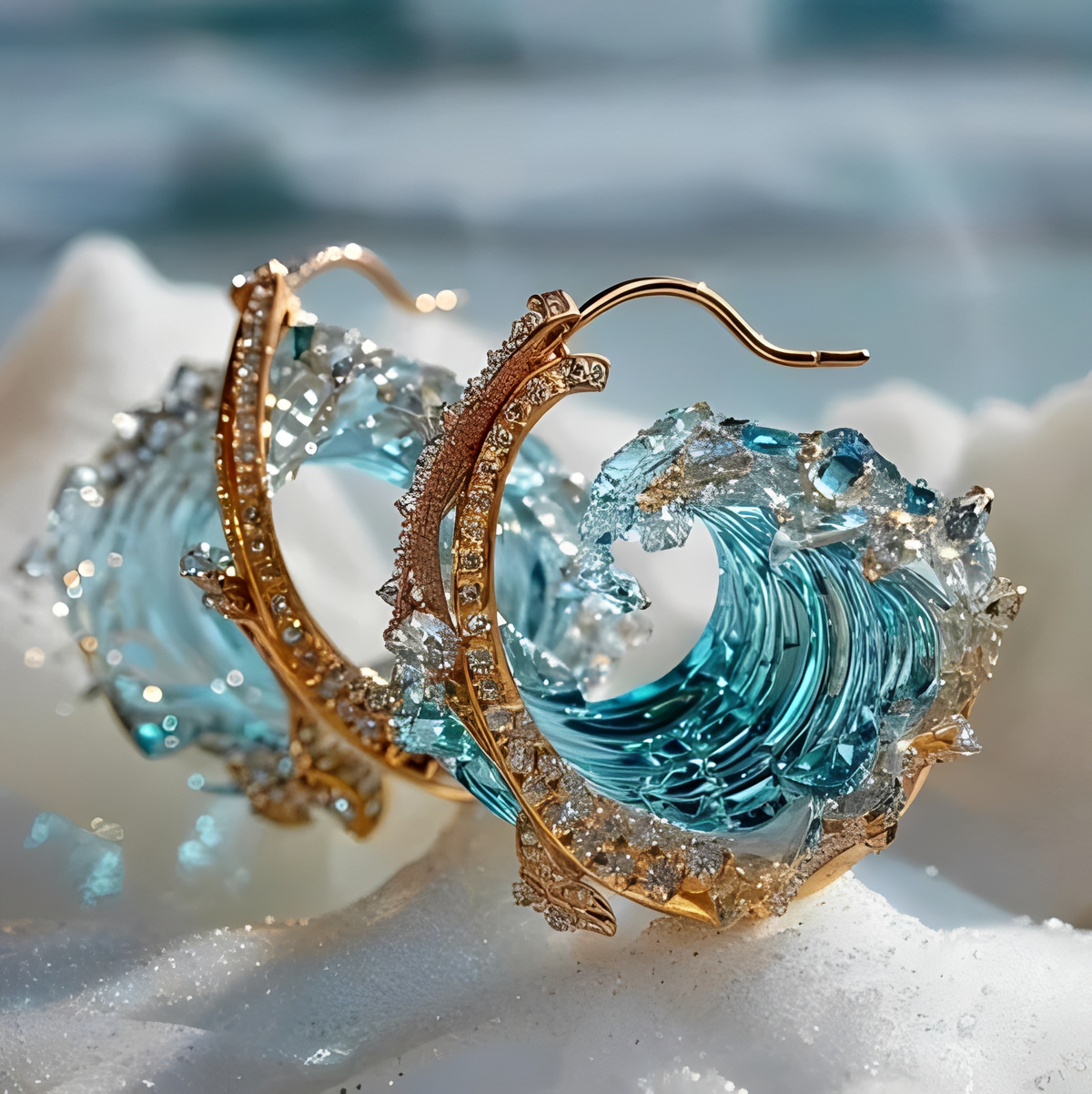 Monica – Brincos atemporais inspirados pelo oceano