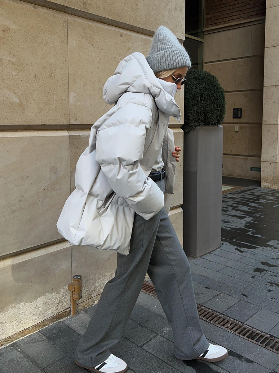 Natalia – Jaqueta de Pluma com Capuz