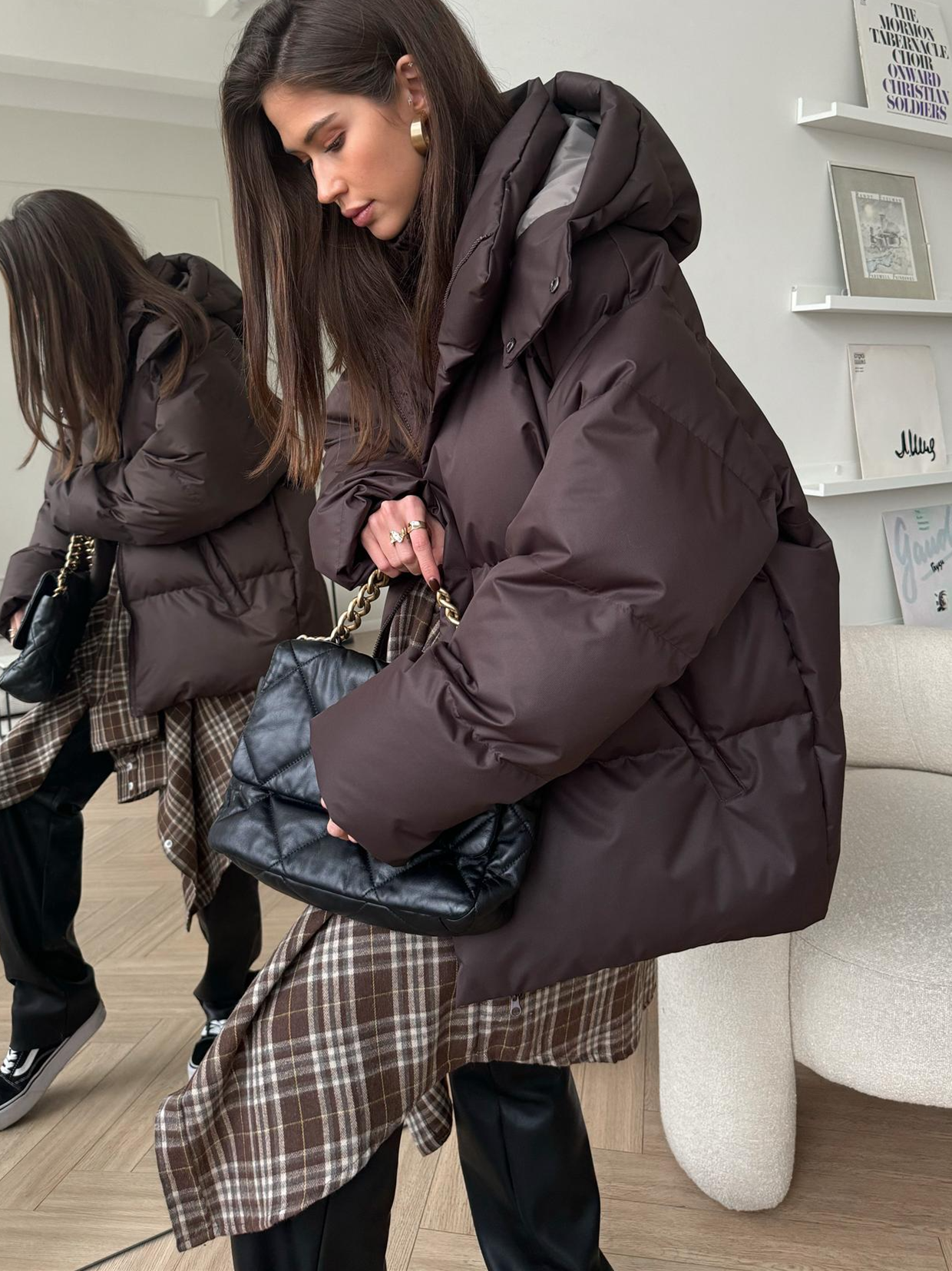 Natalia – Jaqueta de Pluma com Capuz