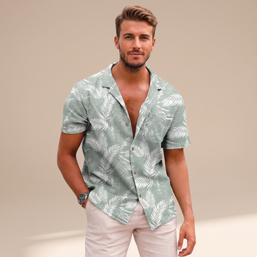 Tiago - Camisas Florais Havaianas