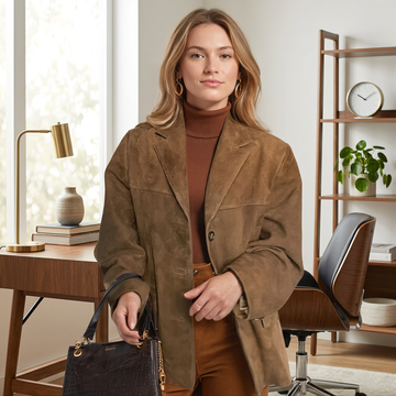Shelby - Blazer Formal com Fechamento de Botão