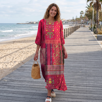 Josie - Vestido Boho Maxi Estiloso
