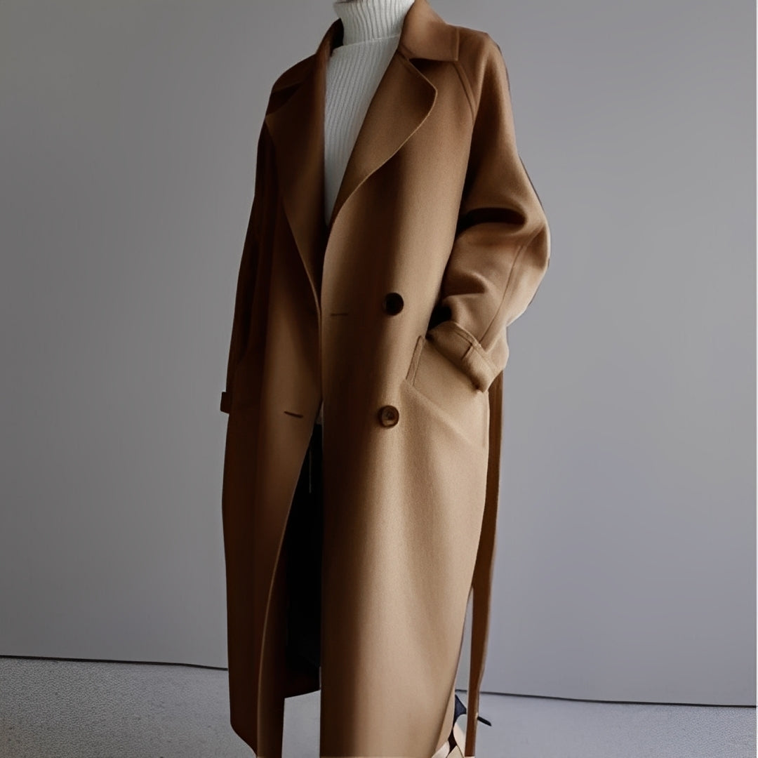 Rebekah - Elegante casaco de lã solto para mulheres