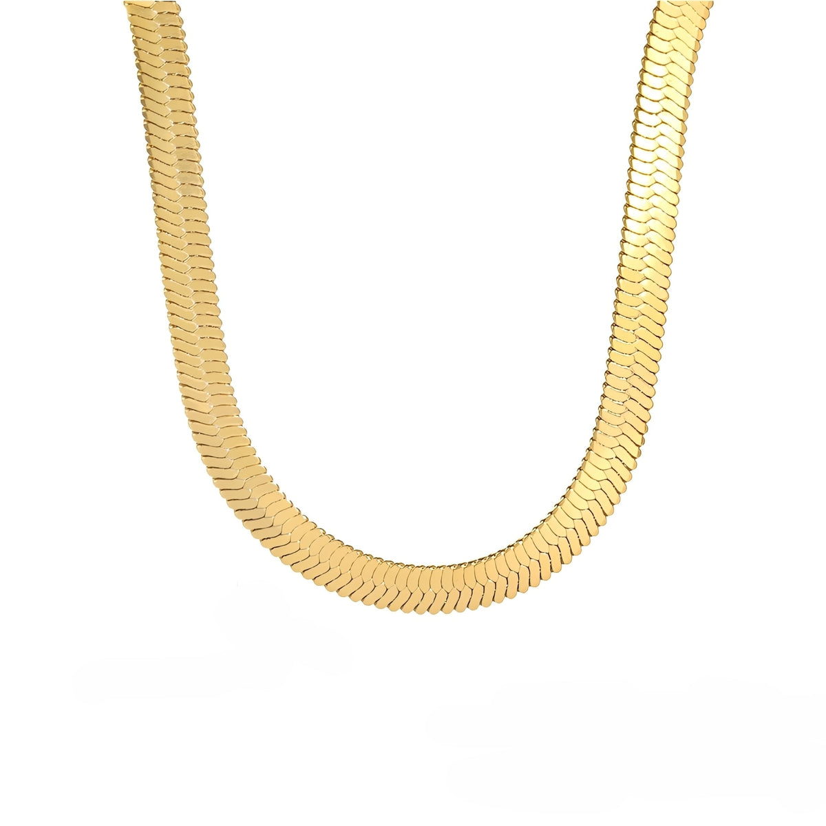 Naomie – Colar choker em cadeia de serpente