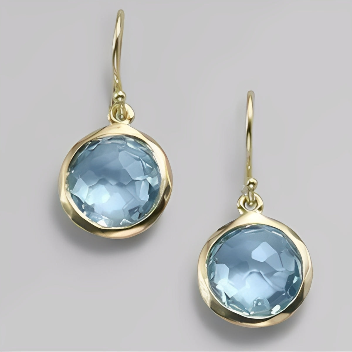 Azura – Brincos vintage azuis