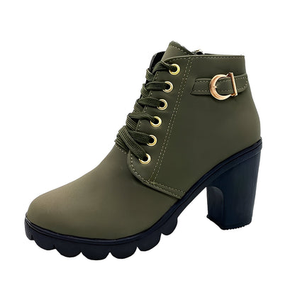Roxanne - Fashion boots with block heel for women