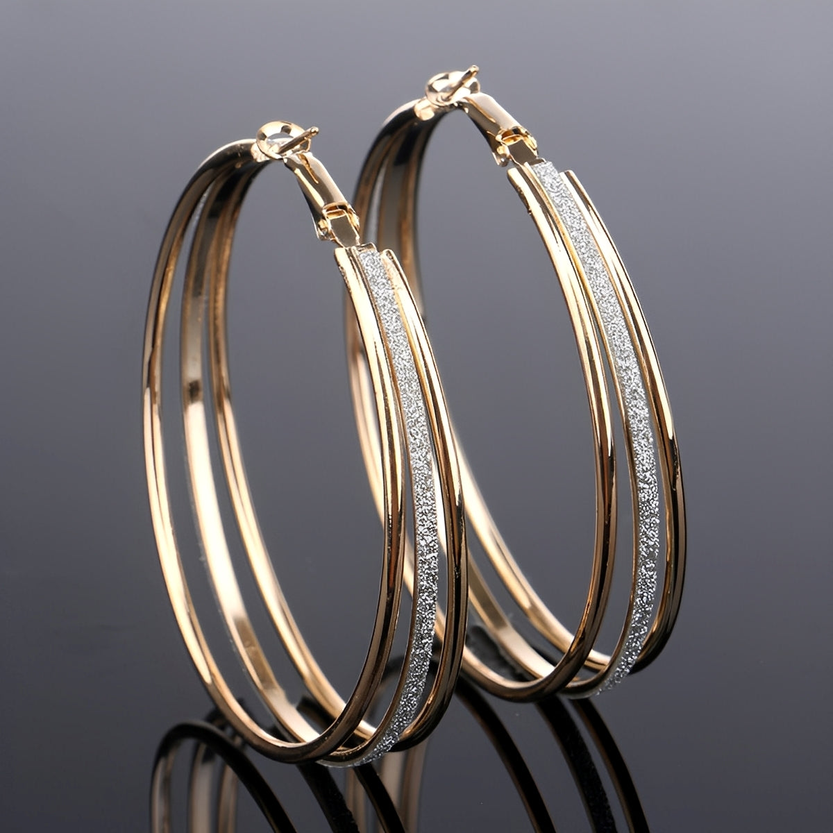Nori – Brincos vintage brilhantes