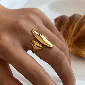 Apolline – Bague sculptural aberto