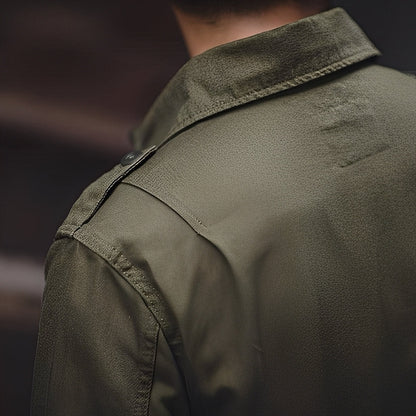 Arnold - Clássica Jaqueta Lavada com Bolsos para Homens