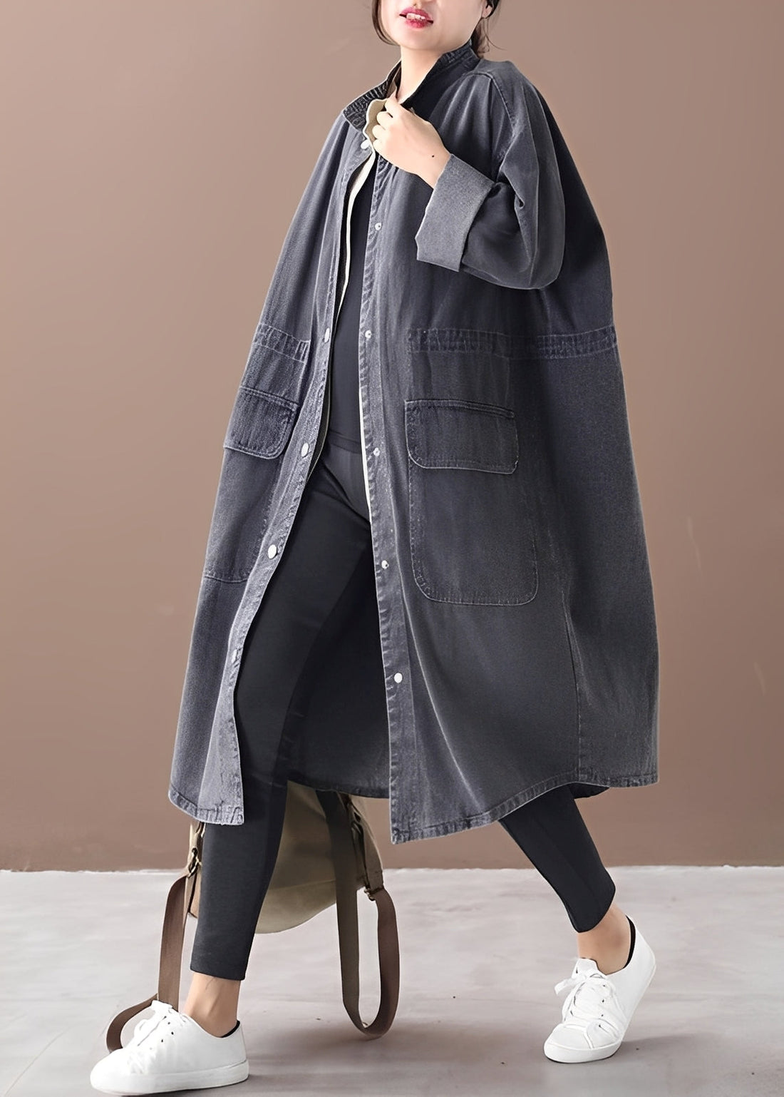 Rachel - Vestido-camisa jeans elegante para mulheres