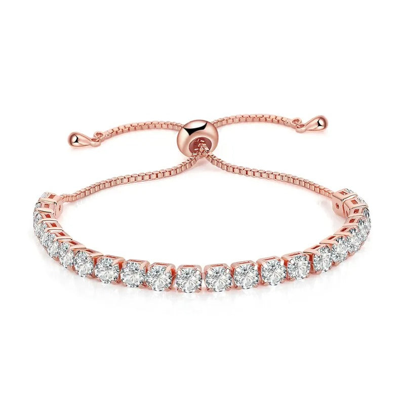 Nami – Bracelete de Tênis Brilhante em Opala