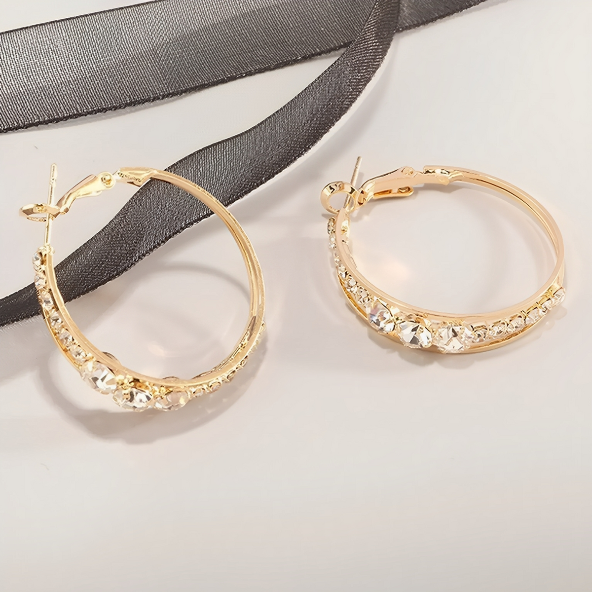 Alina – Argolas elegantes com brilho