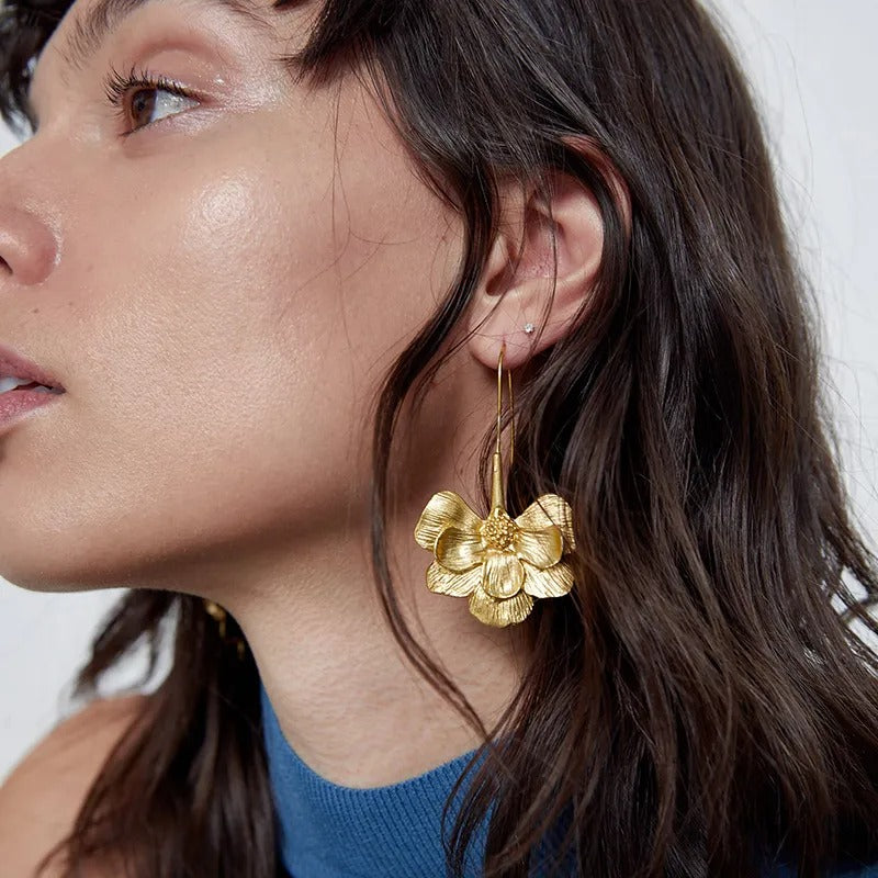 Mariz – Brincos em forma de flor