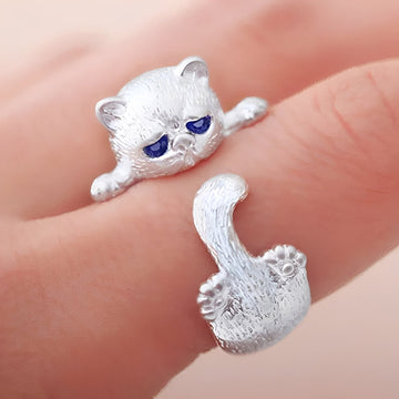 Louna – Bague de chat fina