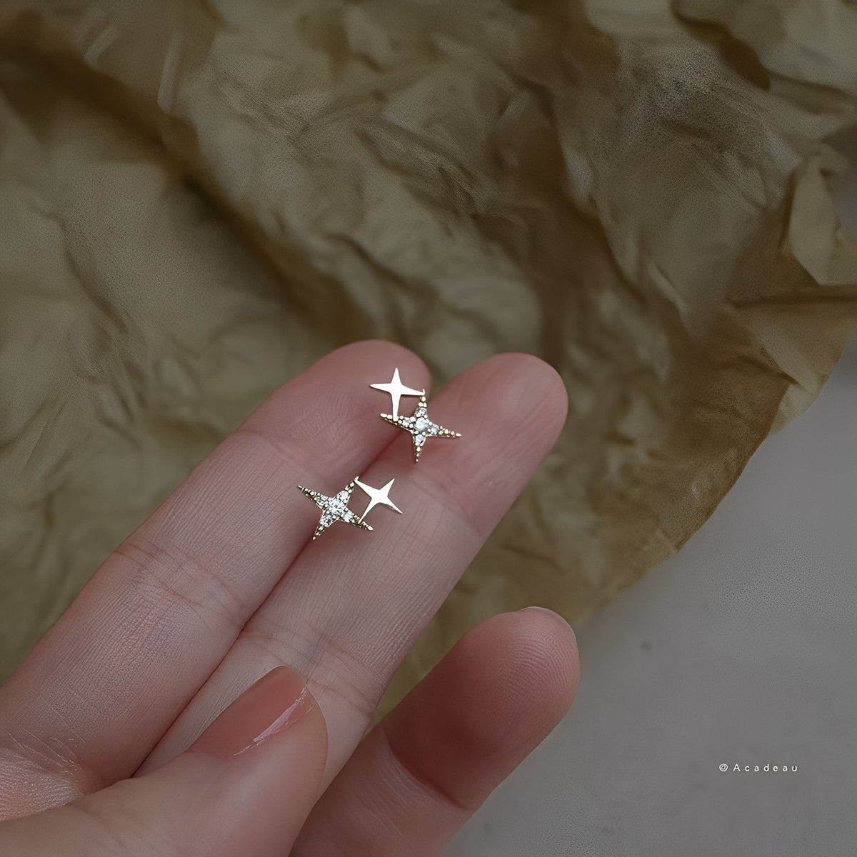Astrid – Brincos estrelas brilhantes