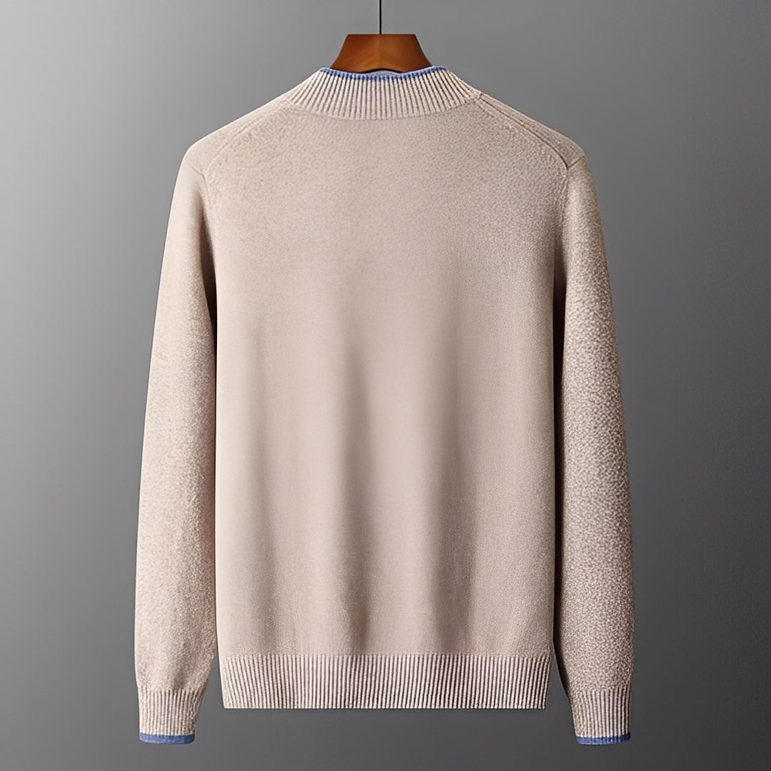 Brendon - Cardigan Casual com Fecho para Homens