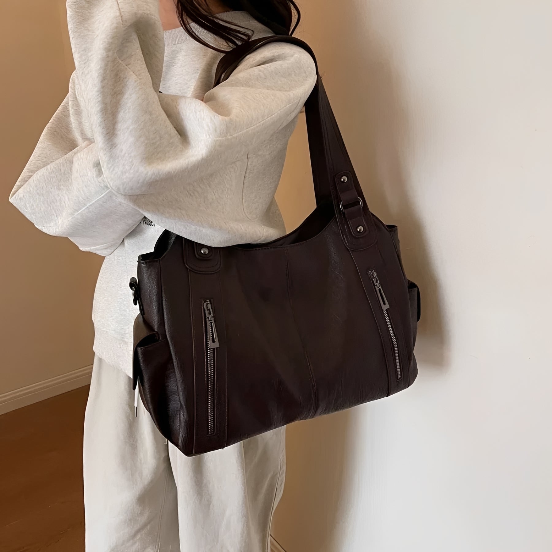 Angelica - Bolsa Clássica de Ombro