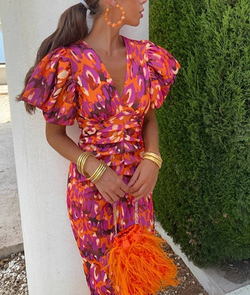 Kylie - Vestido Floral Estiloso