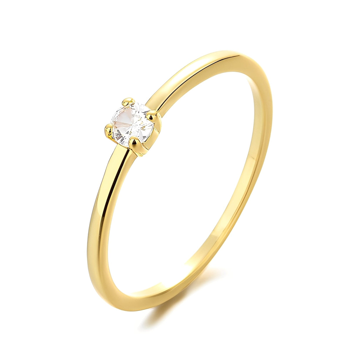 Rowena – Bague empilhável em pedra de nascimento