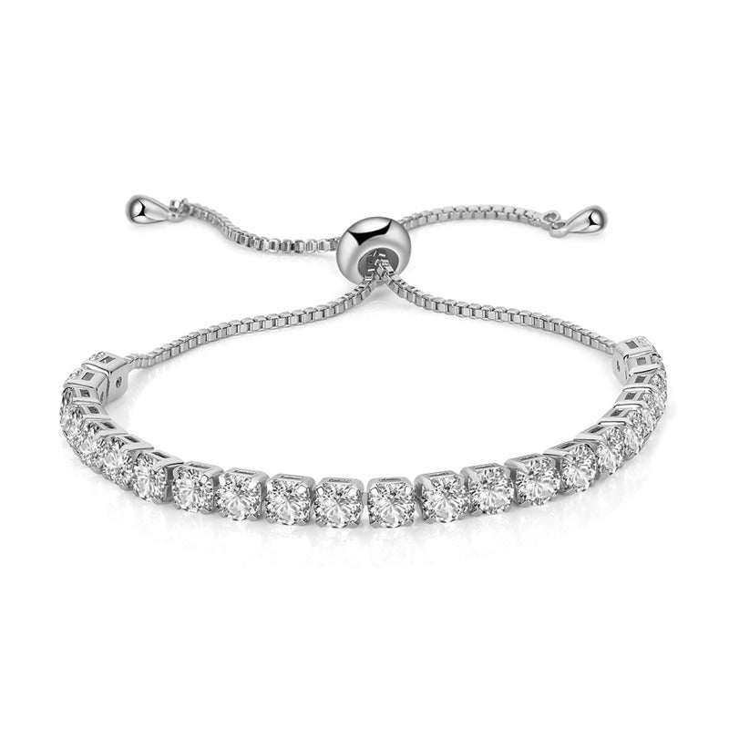 Nami – Bracelete de Tênis Brilhante em Opala