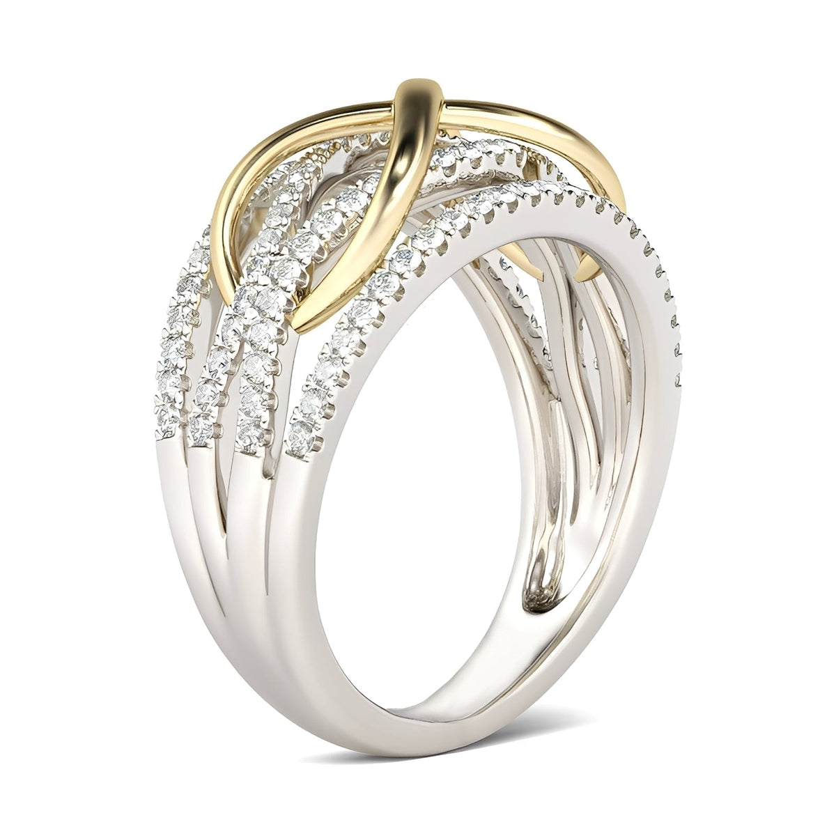Inaya – Bague símbolo do infinito elegante para mulheres