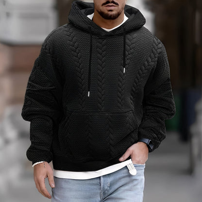 Wallis - Stilvoller, locker gestrickter Kapuzenpullover für Herren