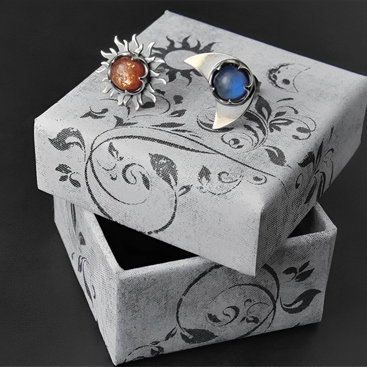 Marian – Brincos sol e lua