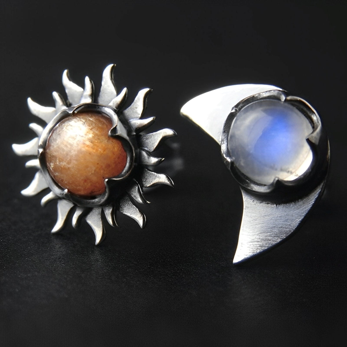 Marian – Brincos sol e lua