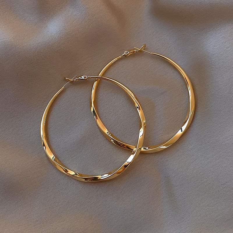 Enola – brincos vintage em ouro rose
