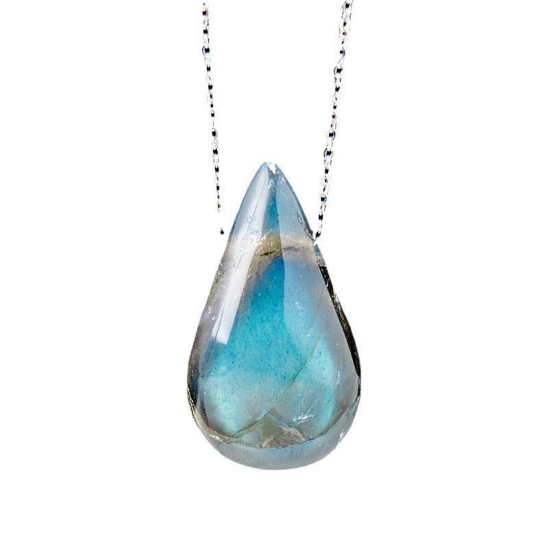 Clara – Colar Lagoon em labradorite