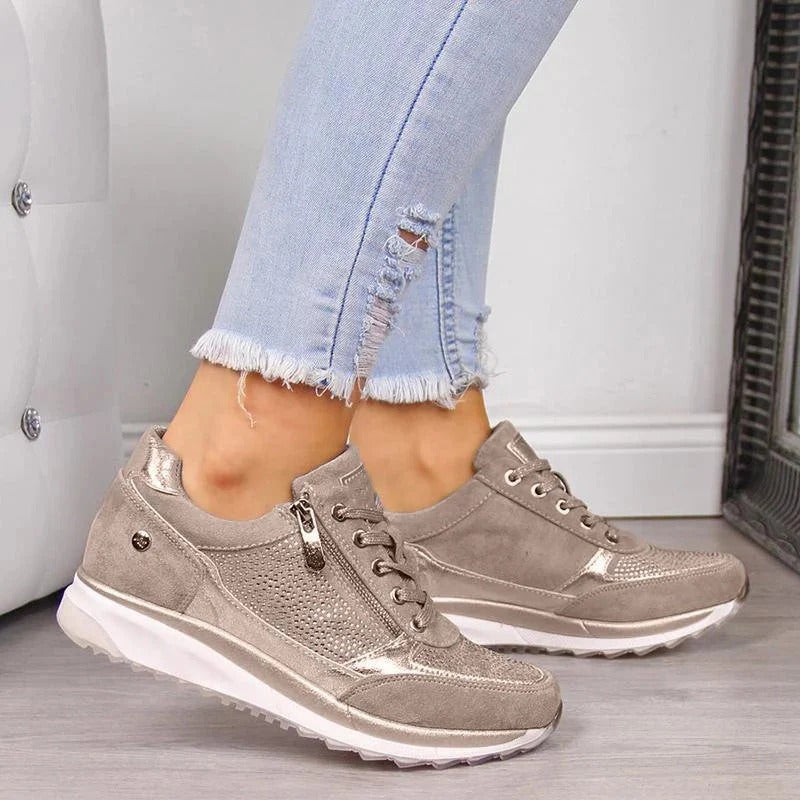 Melanie - Sapatos casuais com fecho para mulheres