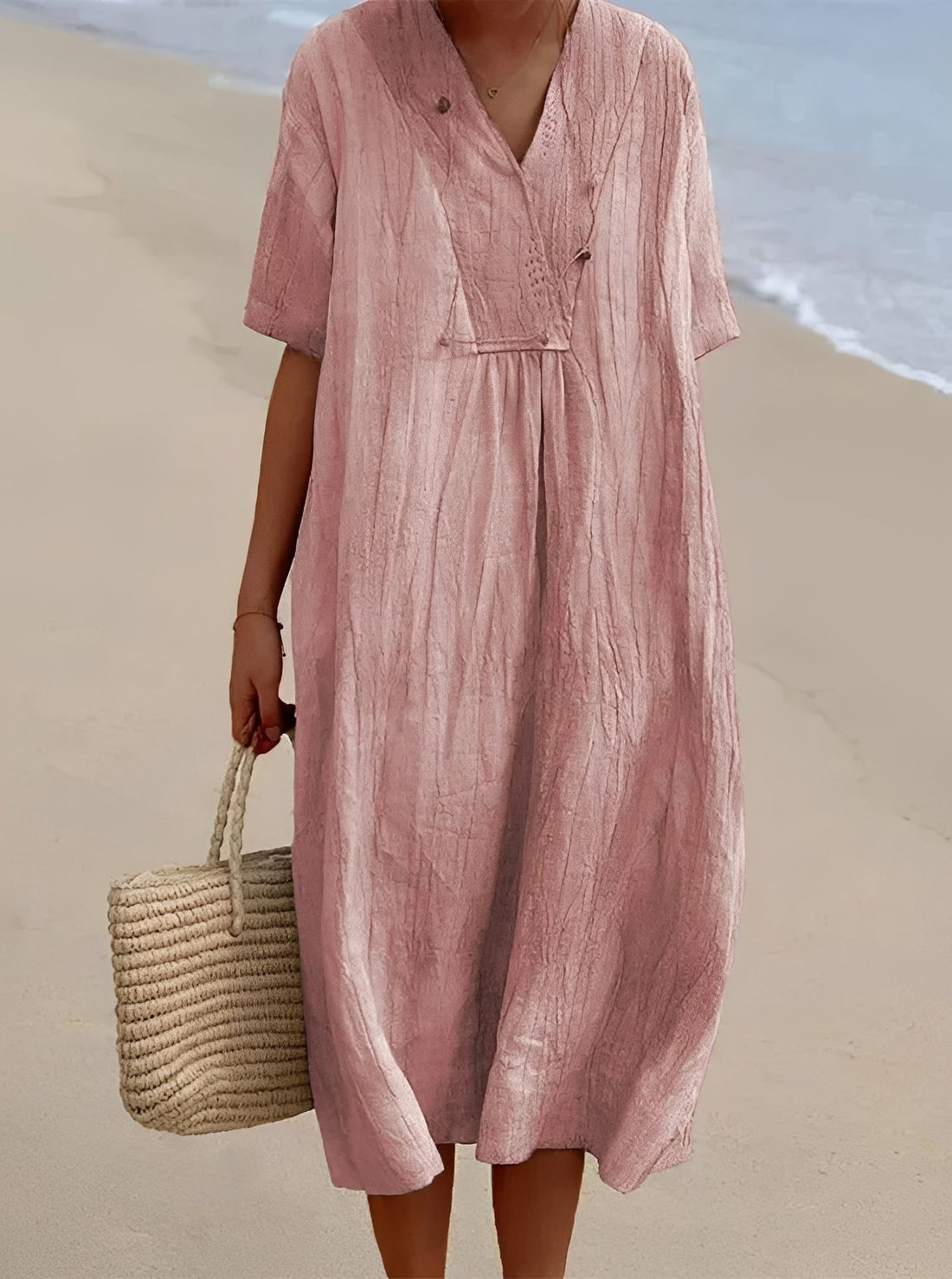 Abigail - Vestido casual e solto para mulheres