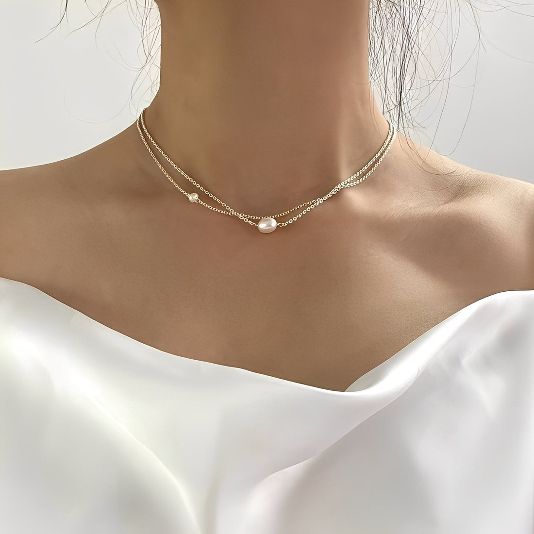 Marina – Colar de pérolas de água doce