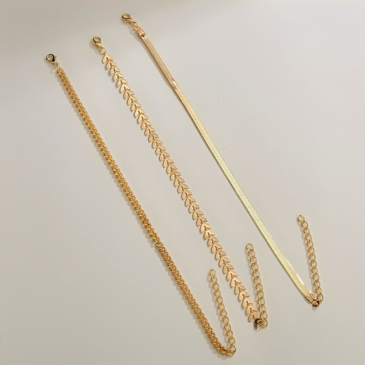 Odelia – Bracelete de tornozelo dourado elegante