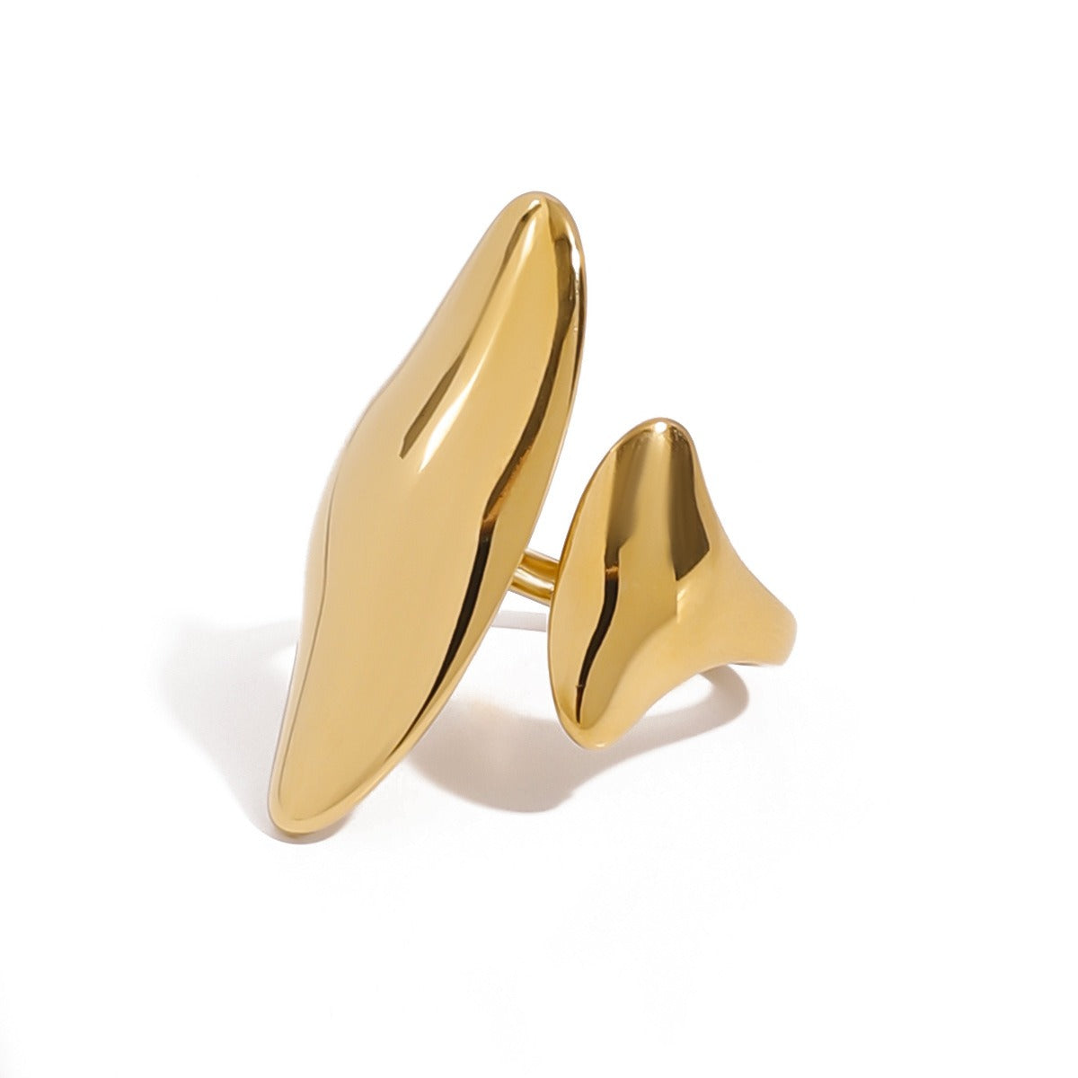 Apolline – Bague sculptural aberto