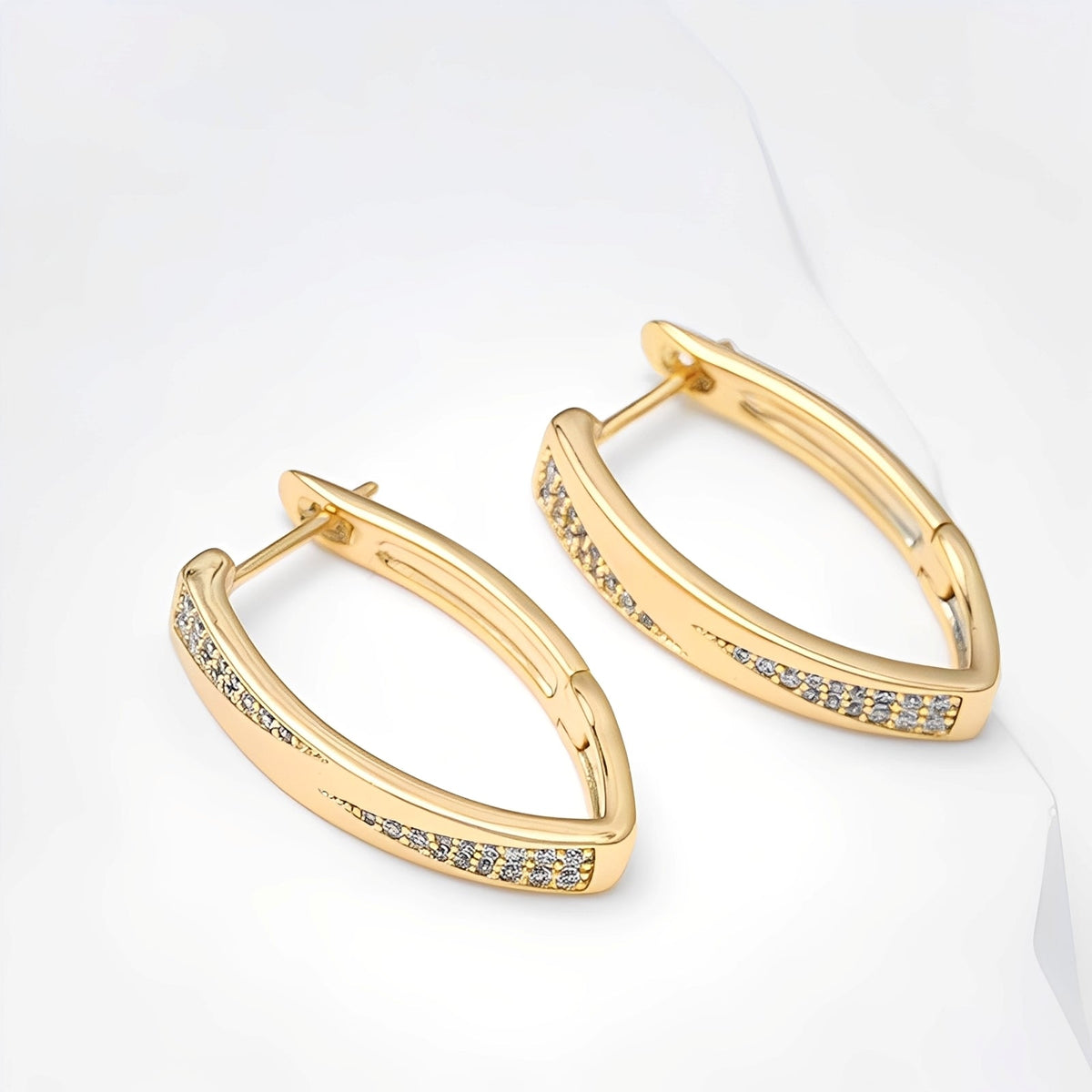 Sophie – Brincos de ouro e pedras preciosas