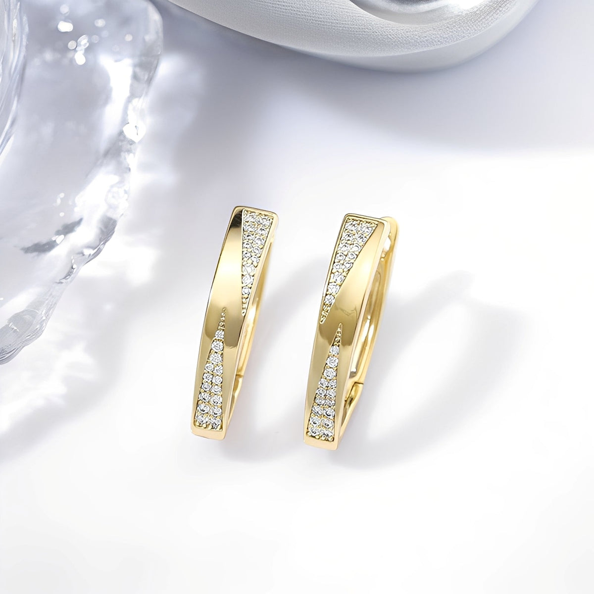 Sophie – Brincos de ouro e pedras preciosas