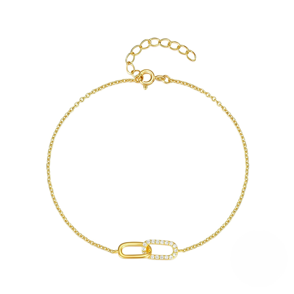 Rina – Bracelete com maillons brilhantes
