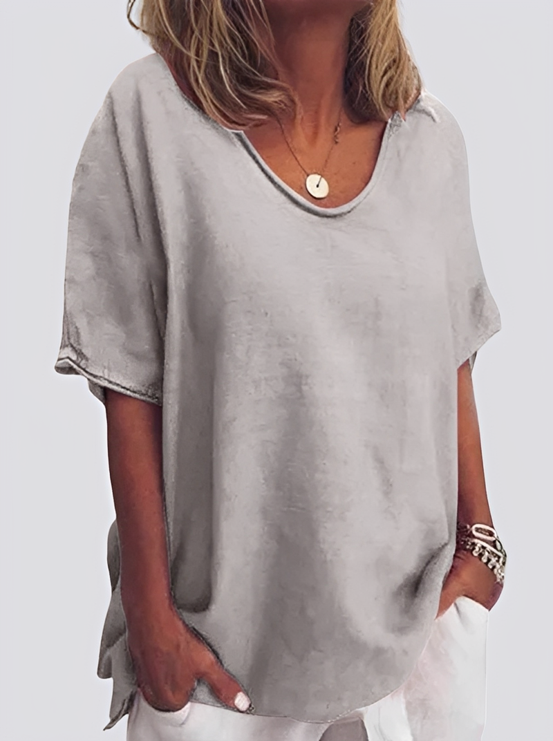 Dorothy - Blusa casual solta para mulheres