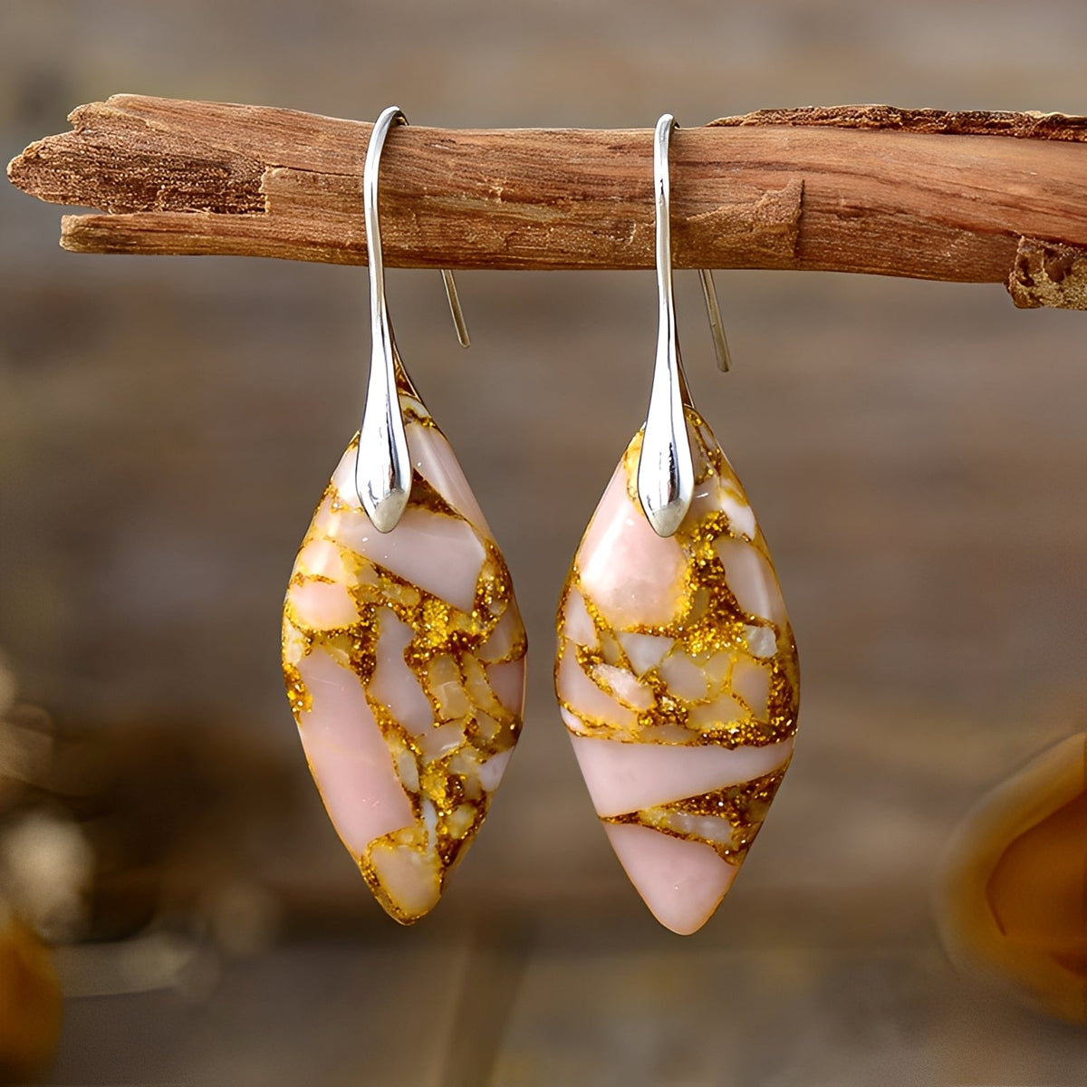 Lucie – Brincos em pedra natural