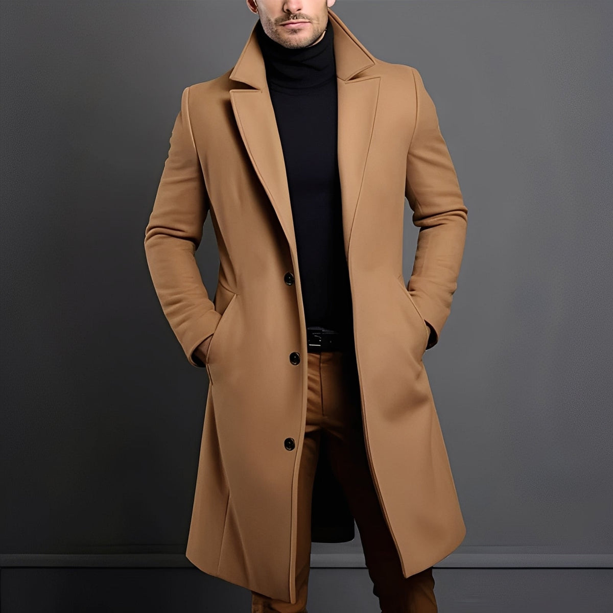 Tucker - Trench coat elegante e quente