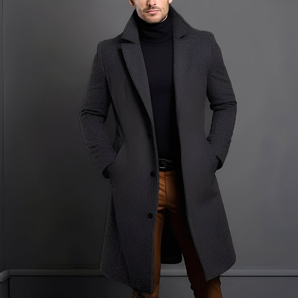 Tucker - Trench coat elegante e quente