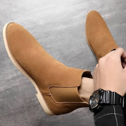 Willard - Elegante Chelsea-Stiefel aus Wildleder für Herren