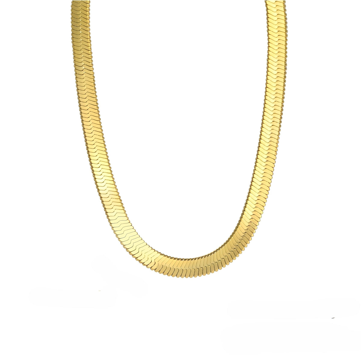Naomie – Colar choker em cadeia de serpente
